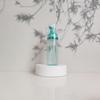 60ml Portable Transparent Green Facial Cleanser Foaming Bottle