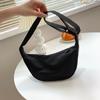 Nylon Crossbody Bag Women's New Style Dumpling Bag Lightweight Underarm Bag Simple Single Shoulder Canvas Bag