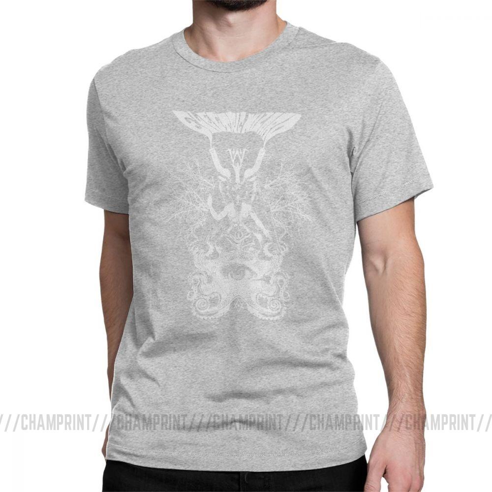 Electric Wizard Baphomet T Shirt For Men Funny Pure Cotton Tees Crewneck Short Sleeve T Shirt