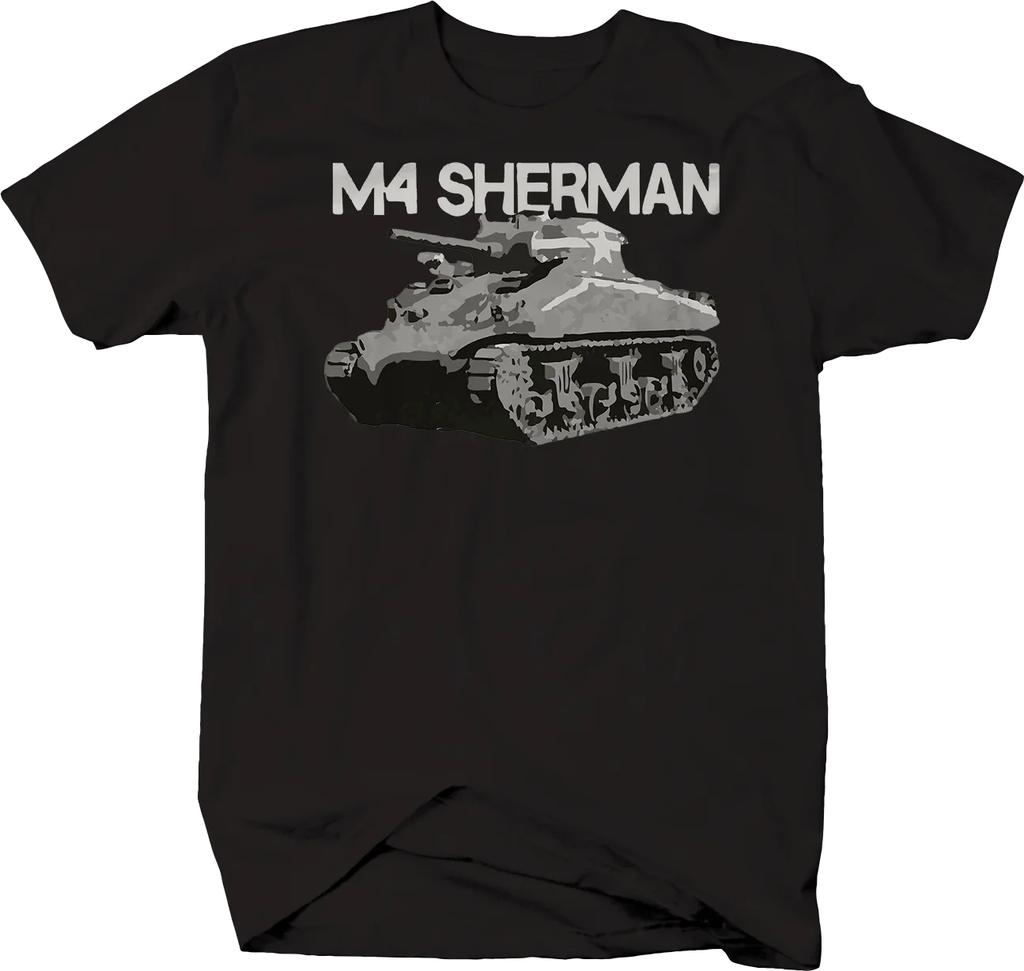 US Army M4 SherUnisex Tank TShirt 100 Cotton ONeck Summer Short Sleeve Casual Unisexs Tshirt Size S3XL