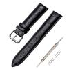 [Jumpsunfun] ремешок для часов из натуральной кожи, ремешок для часов из тисненой кожи крокодила, сменный ремень для часов 19 мм/черный (Инструкция по эксплуатации)