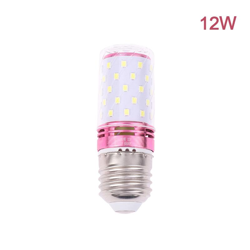 Светодиодная лампа E27 Светодиодная лампа-свеча E27 Настольная лампа-кукуруза Светодиодная люстра 12 Вт 16 Вт Лампочка Домашнее освещение Энергосберегающее освещение