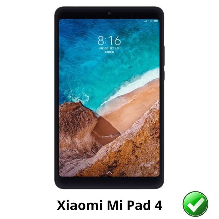 Protection écran pour Xiaomi Mi Pad 4 [Pack 2] Film Plastique Protecteur Résistant Ultra Mince Phonillico