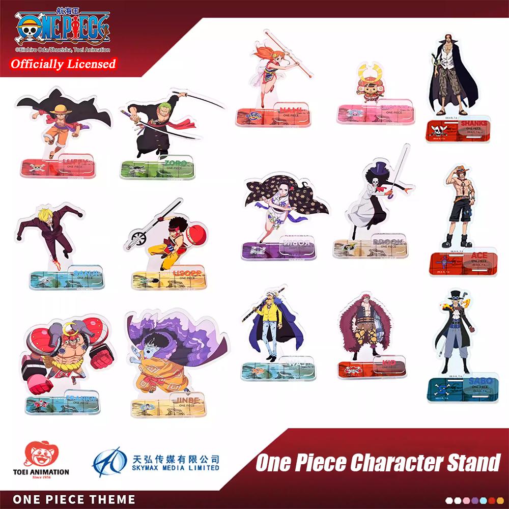 1 шт. Официально лицензированный акриловый стенд с персонажем One Piece, слепой бокс – Декоративный настольный коллекционный предмет и подарок с атрибутикой аниме.