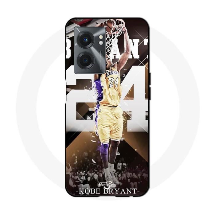 Coque - Maniacase - Realme V23 - Kobe Bryant - Souple - Noir - Mixte