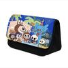 New Primary School Students Cartoon Double-layer Pencil Case Cute Children's Stationery Case Polyester Pencil Case