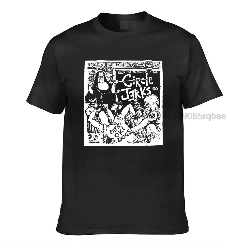 Circle Jerks Tshirt Hardcore Punk Rock Tee Unisex S M L Xl 2xl Black New 100 Cotton Unisex T Shirt Unisexs Tee