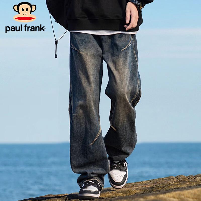 paul frank Мужские джинсы из денима свободного кроя в американском стиле