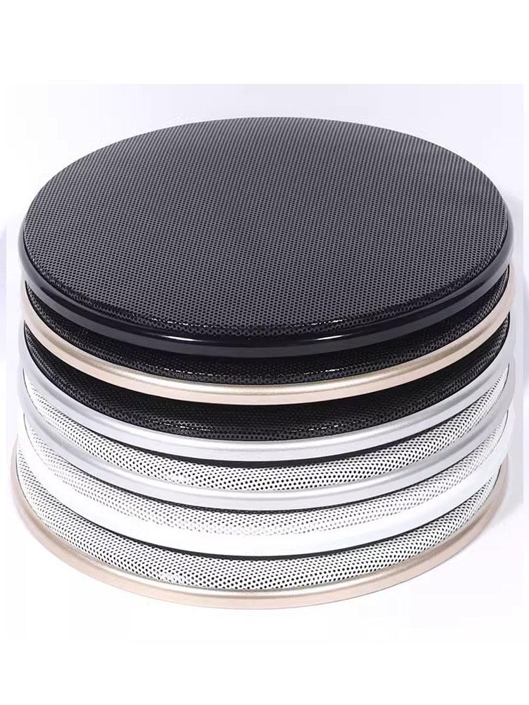 4"-8" Metal Mesh Speaker Grille with Plastic Decorative Ring for Ceiling or Car Audio Protection