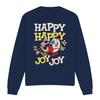 Ren & Stimpy Unisex Adult Happy Happy Joy Joy Sweatshirt