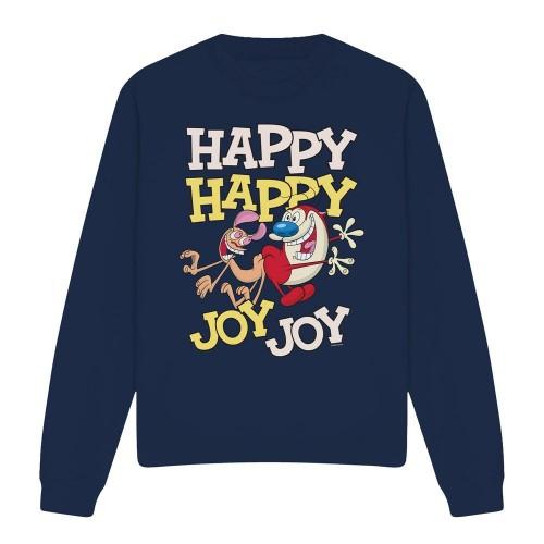 Ren & Stimpy унисекс для взрослых Happy Happy Joy Joy толстовка