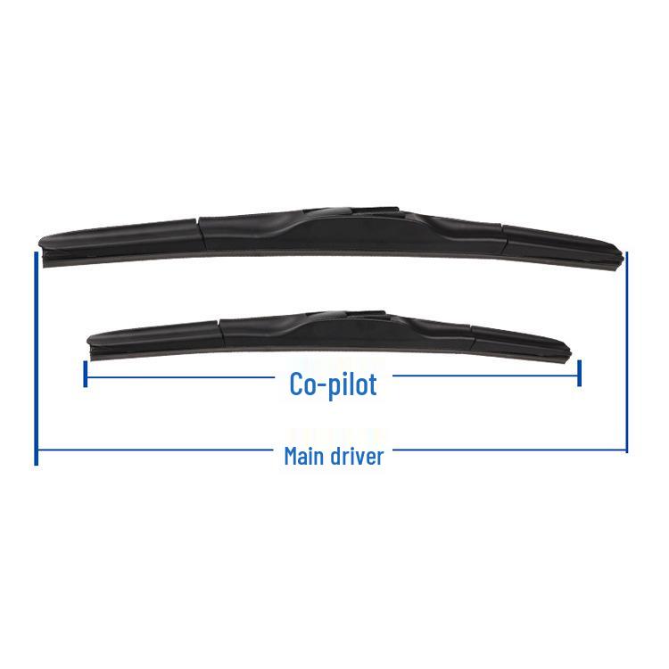 Резиновая лента бескаркасной щетки стеклоочистителя Mitsubishi Outlander/ASX/Eclipse Cross DX3/DX7