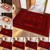 Home Red Welcome Door Mat Bedroom Soft Rugs Antiskid Washable Bathroom Kitchen Footpad Living Room Sofa Area Decor Large Carpet