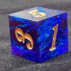 Resin DND Dice RPG Dices for Dungeon and Dragons Game Polyhedral Dice Set for Party