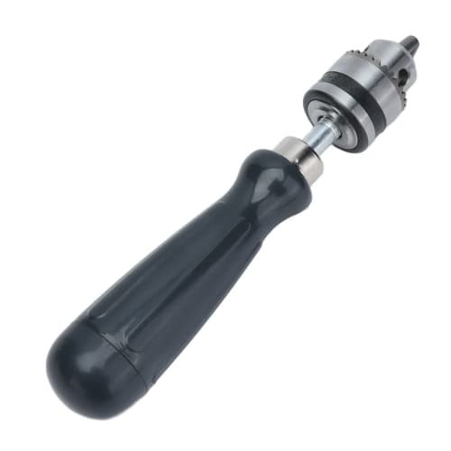 SOCOCO Manual Tool Pin Vise for Hand Drill, Drilling, 0.6-6mm Clamping Range, for Woodworking, Soft Metals, Acrylic Sheets, DIY, and Carbon Steel