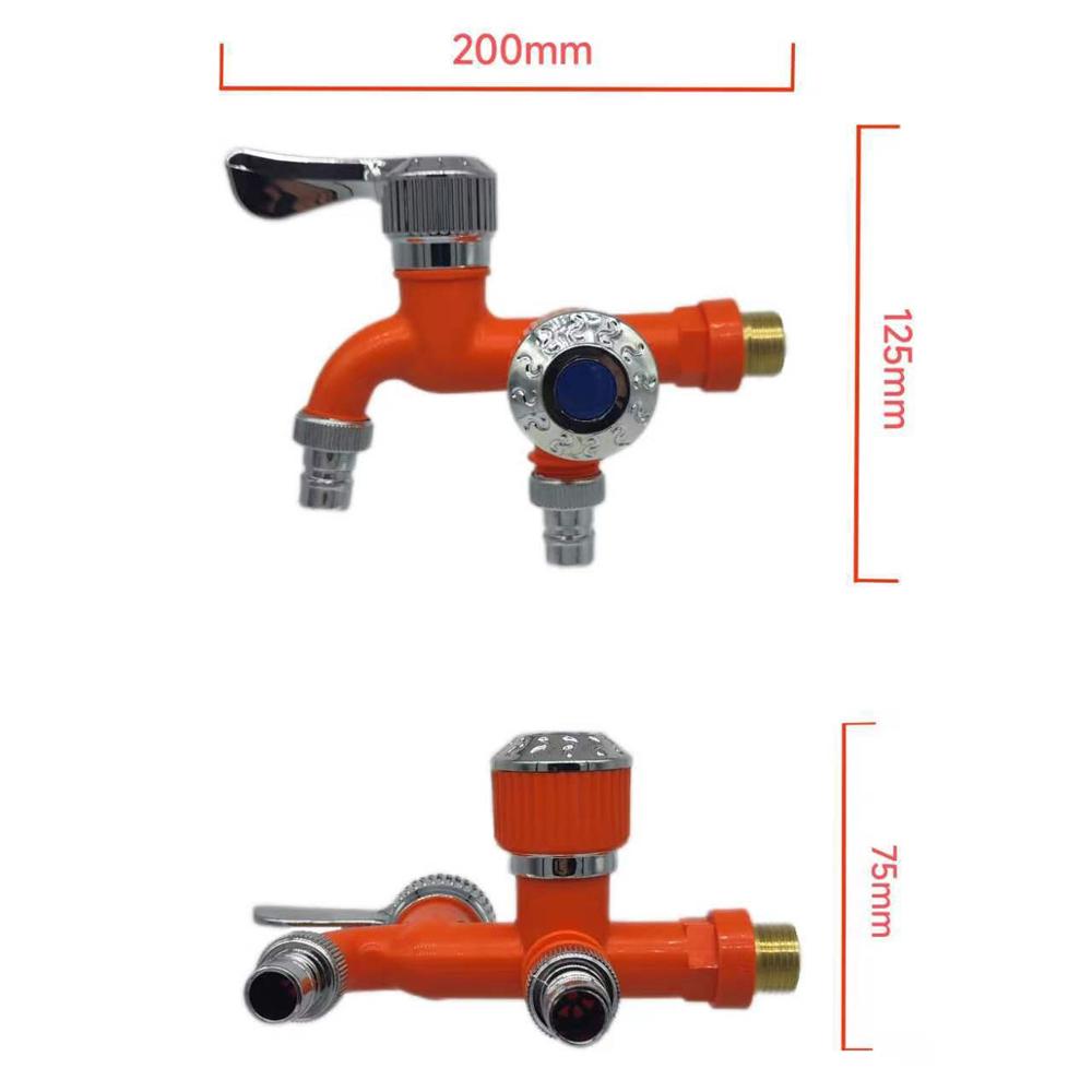 Смесители с двойным управлением, двойные выходы, водопроводный кран, универсальный интерфейсный разъем, смесители для раковины, дом