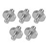 5pcs Standard 1 4  20 Male to 1 4  20 Male Threaded Screw Adapter Tripod Mounting Thread Screw Converter for Camera
