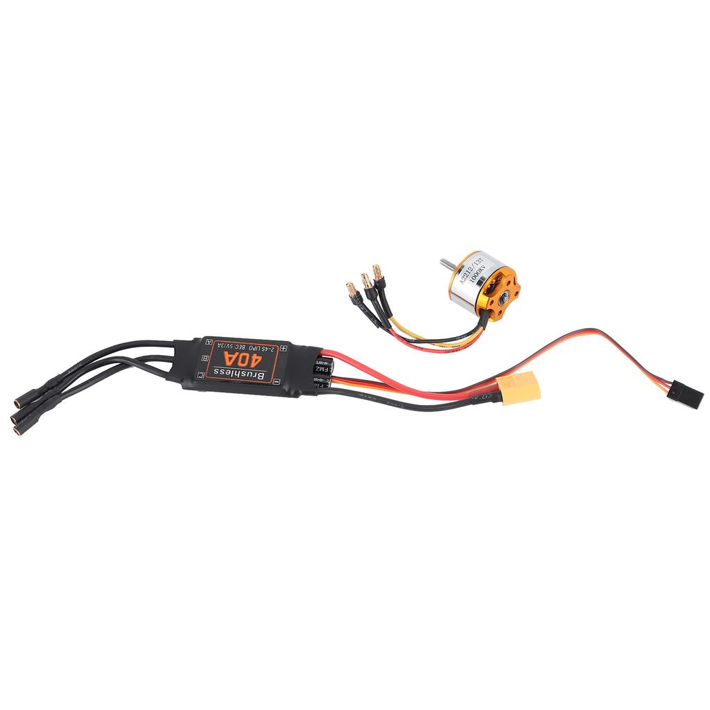 2212 1000KV Motor 40A Brushless ESC Set Accessories for RC Drone Helicopter FPV Model