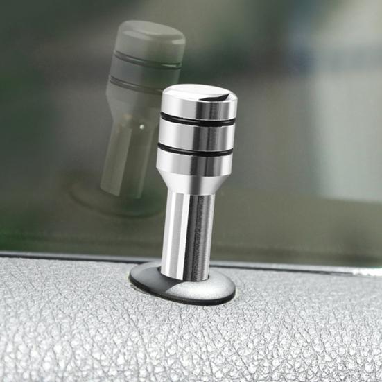 4 шт., защелка для двери автомобиля из алюминиевого сплава, антидеформированные ручки для замка двери автомобиля, внутренние замки для внутренней двери, штифты для интерьера