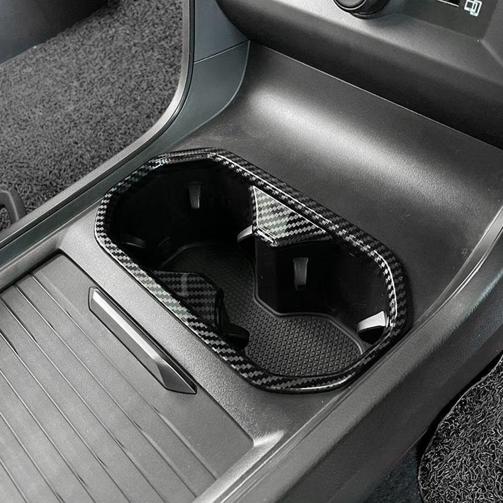 Car Water Cup Frame Cover for MG4 EV MG 4 ELECTRIC 2022 2023 2024 Center Console Sticker Decoration Trim Interior Accessories