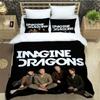 Комплекты постельного белья с изображением рок-группы Imagine Dragons, изысканный комплект постельного белья, пододеяльник, комплект постельного белья, роскошный подарок на день рождения