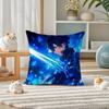 Sword Art Online Progressive Movie Plush Pillow Cover Soft Short Plush Cushion Cover For Sofa Bedroom Home Decor Gift Decoration