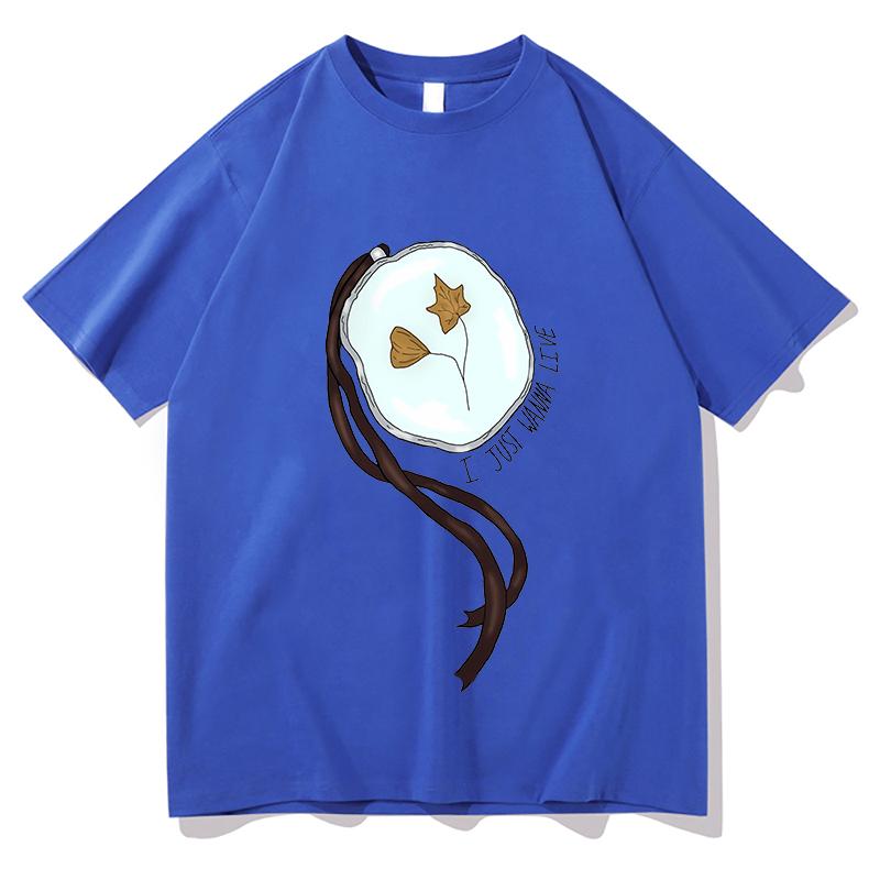 2026 Tee Iron Lung Print Tshirt Unisex Streetwear Unisex Loose Casual Pure Cotton Fashion Oneck Aesthetic T Shirts Short Sleeve