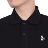 Polo Shirt Booby Polo Shirt Black L [Chums] Men's