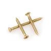Color Zinc Cross Flat Head Fiberboard Self-Tapping Screws