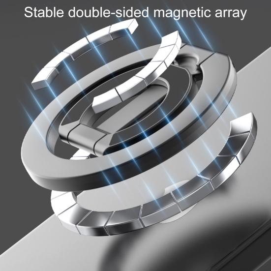 Магнитный держатель для телефона MagSafe Magnet Finger Ring Stand Strong Magnet Grip 360-градусная поворотная подставка для телефона