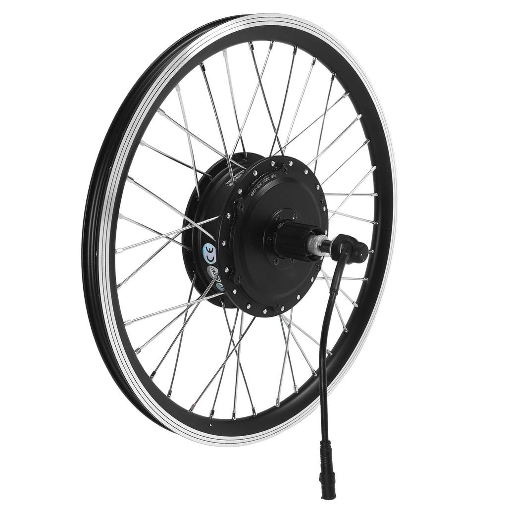 20 дюймов 48 В 500 Вт электрический велосипедный мотор комплект задний привод кассета заднее колесо мощный мотор электрический