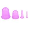 Вакуумный баночный аппарат Профессиональное расслабление мышц Снятие усталости Набор силиконовых банок Розовый