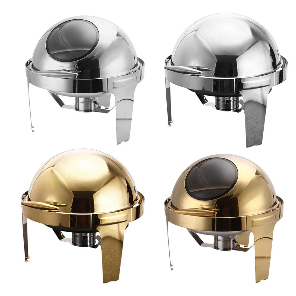 Компактная встроенная печь Chafer с демпфированием 6 л для шведского стола, пикника, ресторана отеля