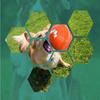 Interactive Dog Toys Pet Motion Activated Automatic Rolling Ball Dog Toy orange
