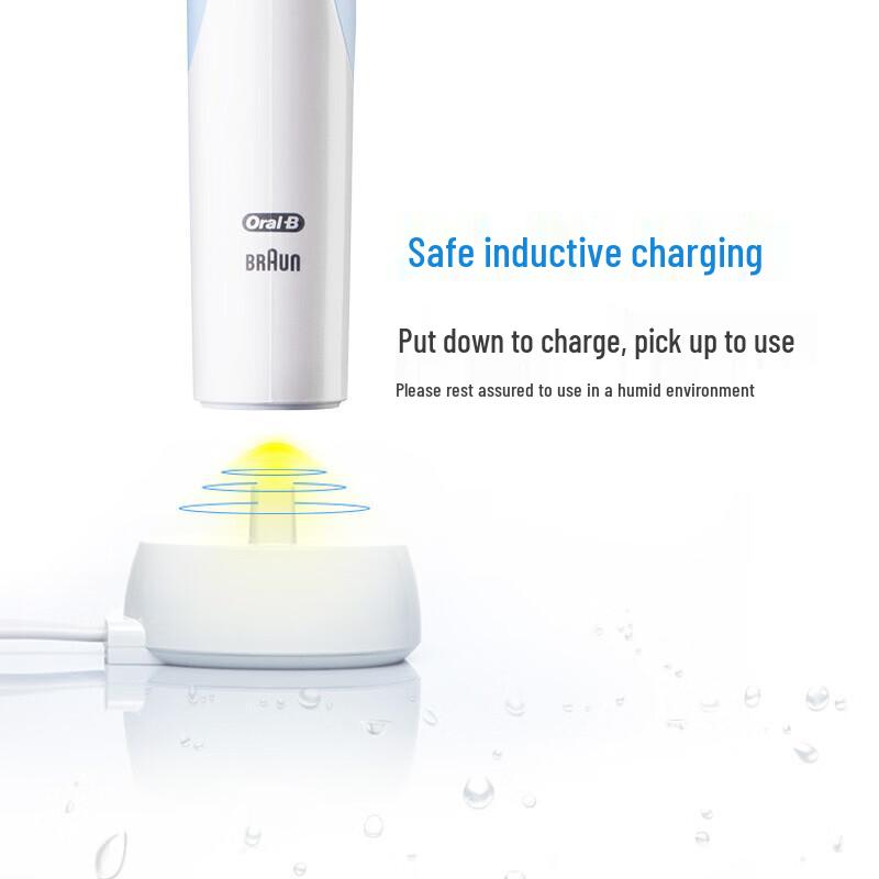 Oral-B Электрическая зубная щетка D12 (Упаковка из двух штук) Китайская вилка (адаптер в комплекте)