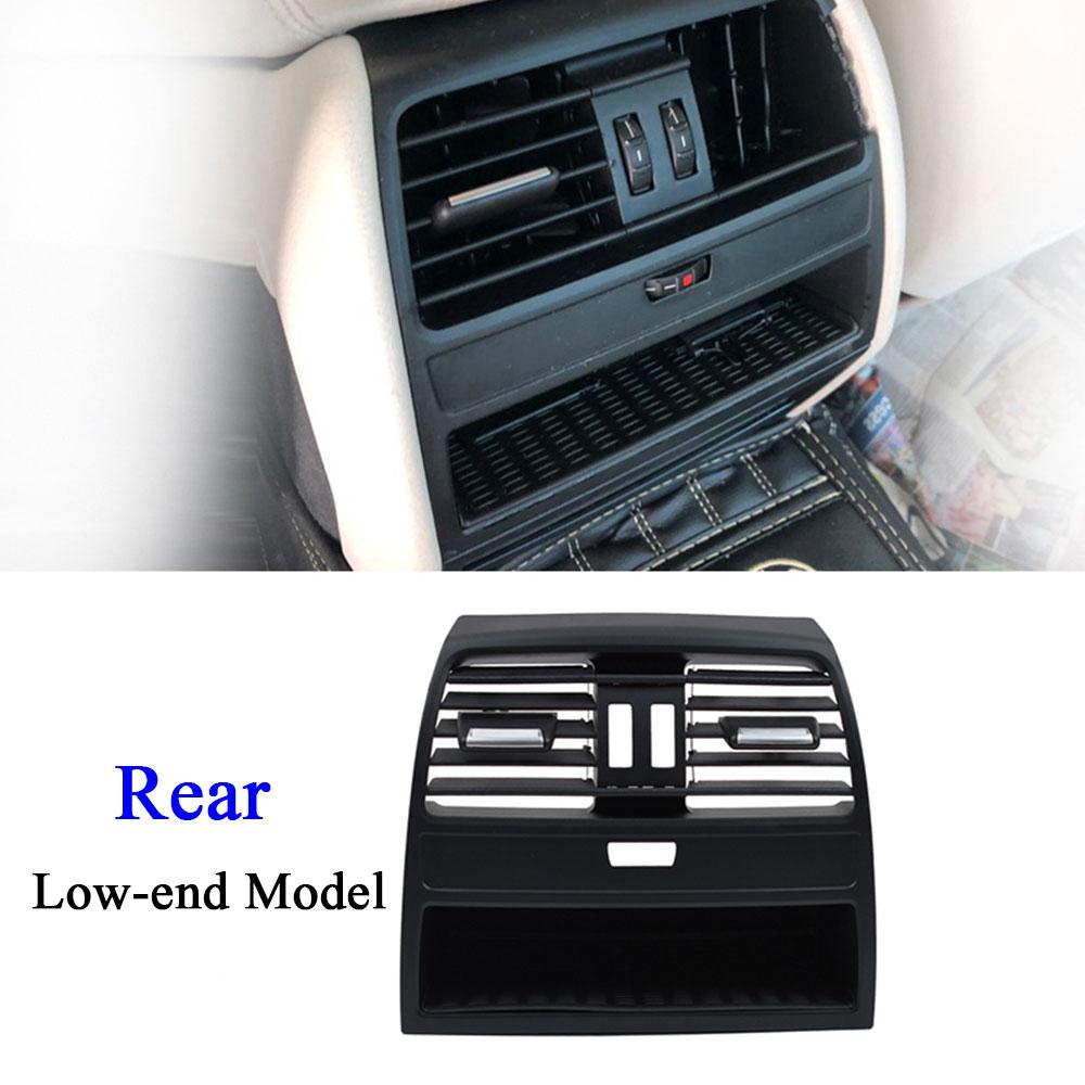 Хромированная передняя центральная левая/правая решетка воздухозаборника, крышка выпускного отверстия, средняя задняя панель воздухозаборника для BMW 7 серии F01 F02 730 735 745 750