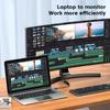 30 Гц 4K Type C-HDMI-совместимый кабель Адаптер ТВ-дисплея USB C-HDMI для ноутбука MacBook Конвертер, совместимый с USB C-HDMI