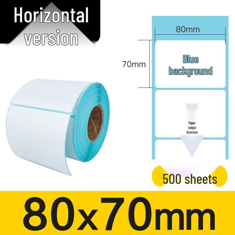 100x100x150mm Three-Proof Self-Adhesive Thermal Label Paper for Barcode Printing