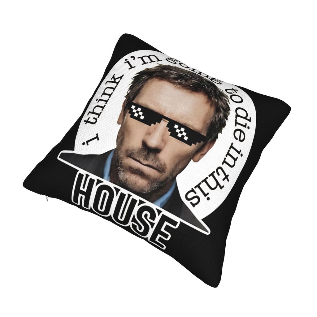 House Md Dr Gregory House Pillowcases Merch Printing Cushion Cover Decorative Throw Pillow Case Cover Home Multiple Sizes