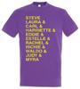 Family Names T Shirt Steve Friday Fun Matters Carlton Eddie Harriette Laura