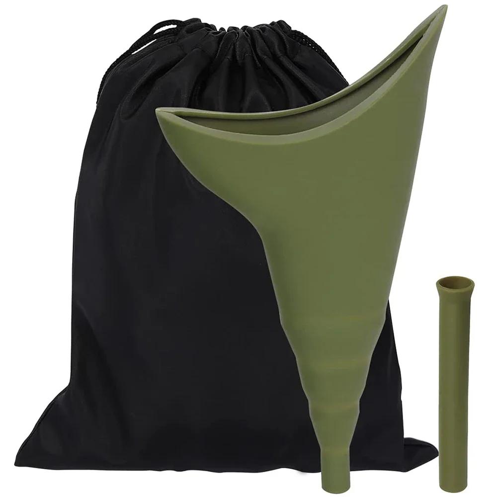 Портативное устройство для мочеиспускания для женщин, многоразовый силиконовый женский писсуар, чашка для мочи для женщин, для мочеиспускания стоя, для активного отдыха, кемпинга