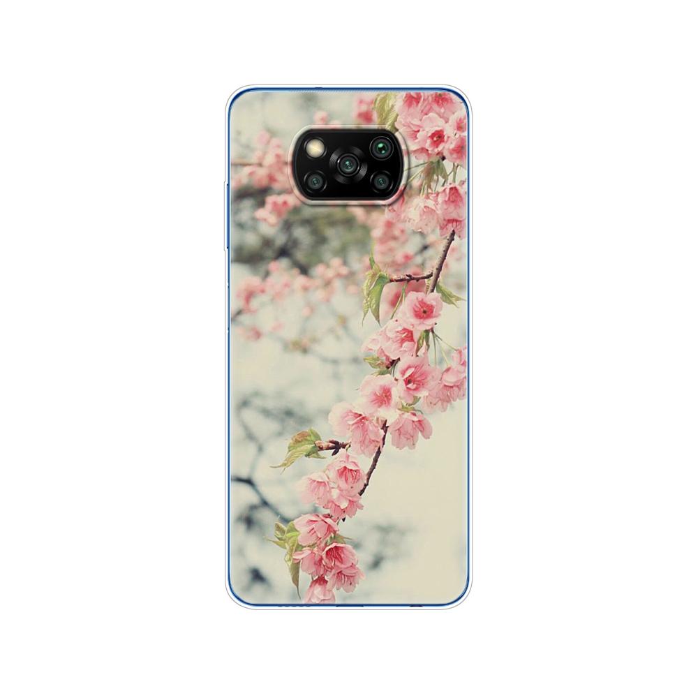 Для Xiaomi Poco X3 NFC силиконовый чехол с мягкой задней панелью для POCO X3 pro, чехол из ТПУ, бампер для Poco X 3 PocoX3 NFC 6,67 дюйма, Global Phone etui