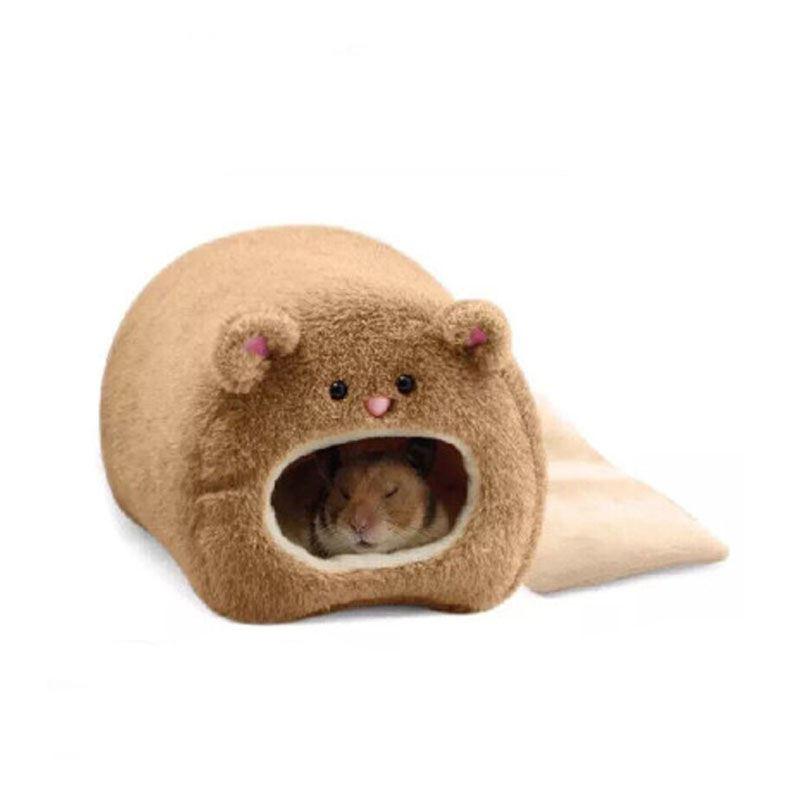 Мягкая теплая кровать для хомяка, гамак для крысы, свинья, белка, зимняя игрушка для домашних животных, клетка для хомяка, дом, подвесное гнездо + коврик, домик, кровать, животное, мышь, крысиное гнездо