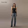 Calvin Klein Женская хлопковая майка-футболка с вышивкой 40WL286