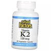 Витамин К2 в форме MK-7, Vitamin K2 120, Natural Factors  60вегкапс (36406035)