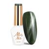 Lakier Hybrydowy Led/Uv Gel Polish Greens Cat Eye Metallic Nr 213 Molly Nails Hema/Di-Hema Free 8G