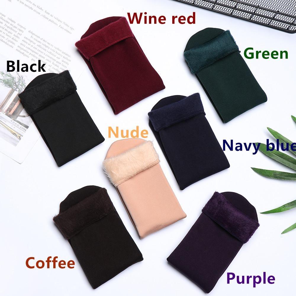 Unisex Snow Boots Casual Velvet Sleeping Warm Hosiery Home Floor Socks Snow Socks