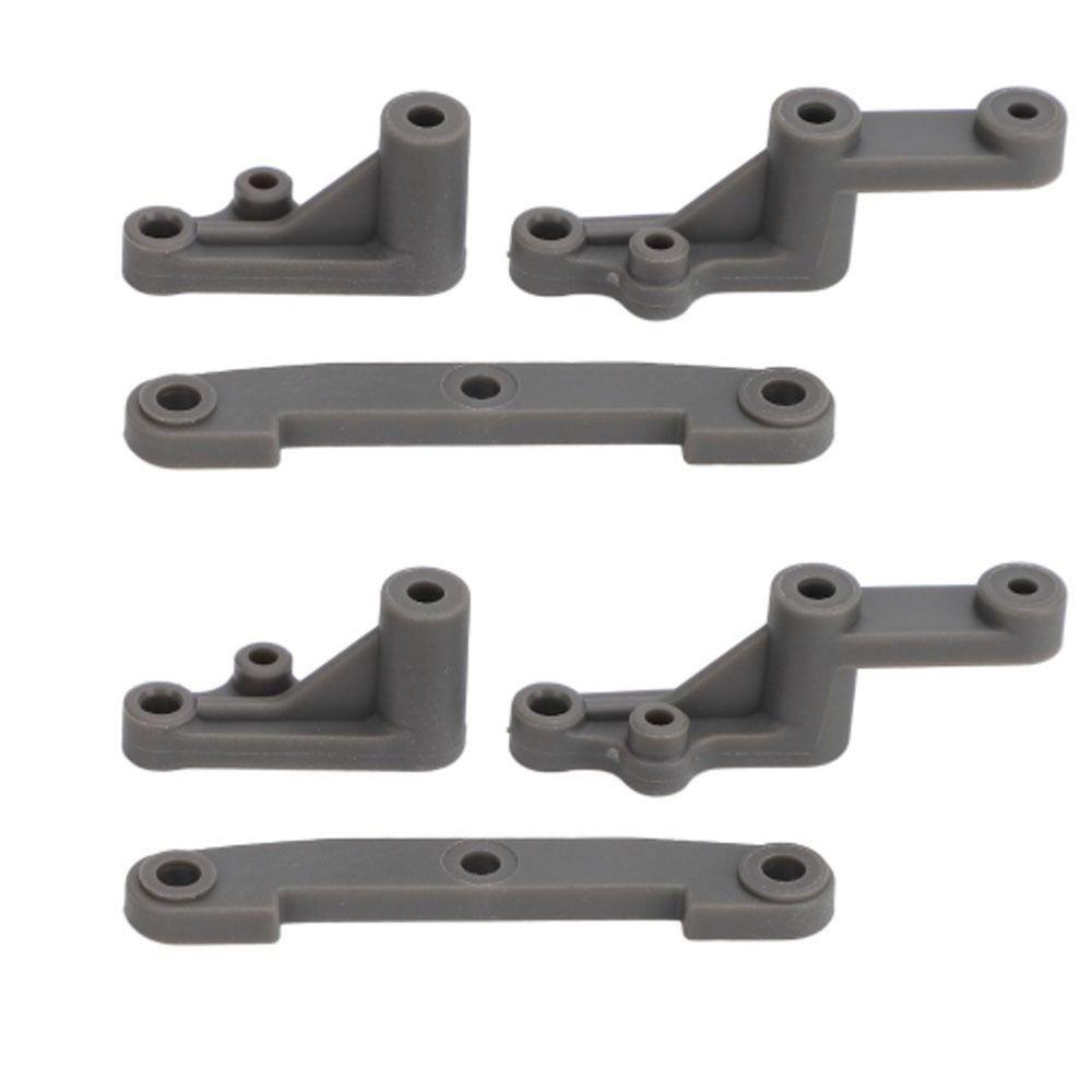 2 Set Grey RC Swing Arm RC Spare Parts for WLtoys 124008/124010 1/12 RC Car 1/12 Scale RC Car