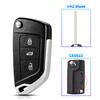 KEYYOU For Peugeot 207 307 308 407 607 807 For Citroen C2 C3 C4 C5 C6 Berlingo Picasso 2/3B Filp Modified Remote Car Key Shell