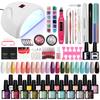 PHOENIXY Nail Gel Polish Set Manicure Set With 36W Led Nail Lamp Nail Set 20Color UV Nail Gel Polish Kit Nail Tools Set